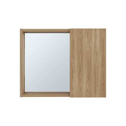 Botiquin Alessi Una Puerta Interior Con Espejo, Fresno (vista 7)