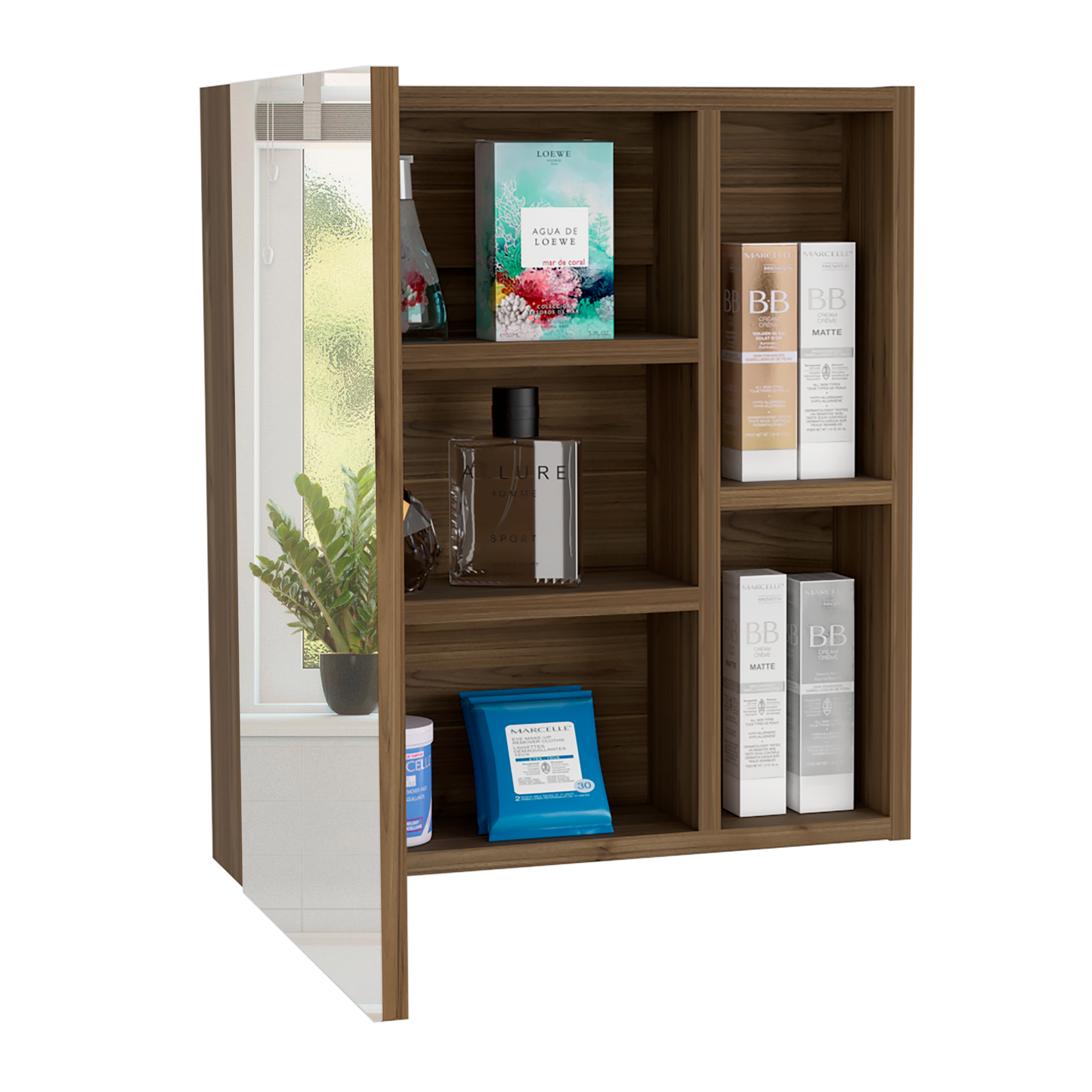 Botiquin Para Baño Labelle, Gales Con Espejo