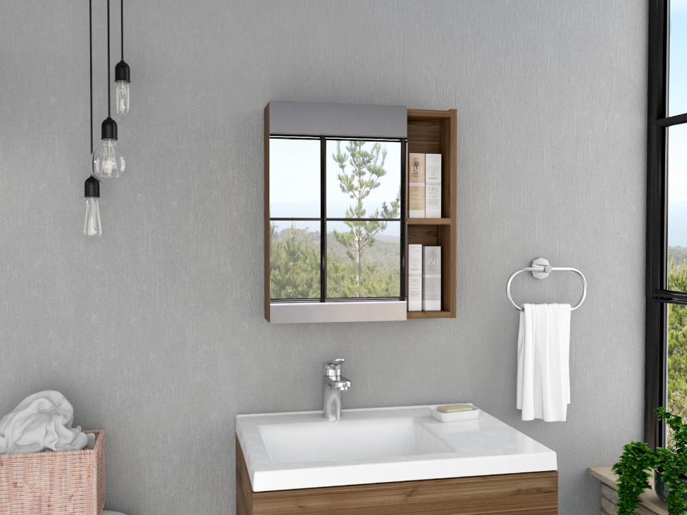 Botiquin Para Baño Labelle Con Espejo, Gales