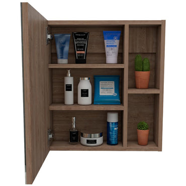 Botiquin Para Baño Labelle Con Espejo, Miel