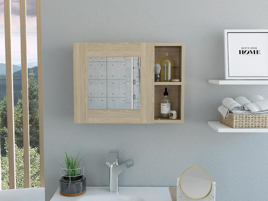 Botiquin Para Baño Cairo, Rovere Con Espejo