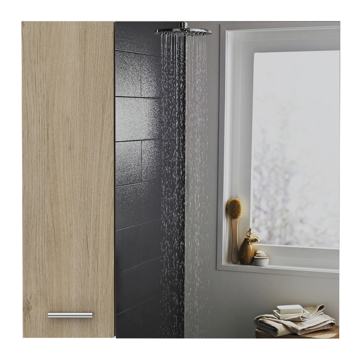Gabinete De Baño Sines, Rovere (vista 4)