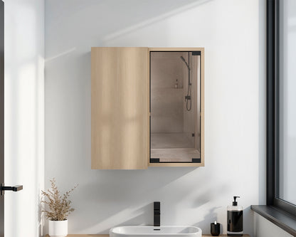 Botiquin Para Baño Miró Con Espejo, Rovere
