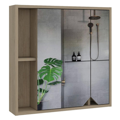 Botiquin Para Baño Ara Con Espejo, Rovere