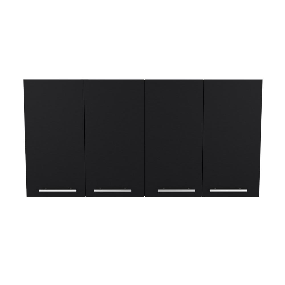Gabinete Superior Ameralto, Wengue, con espacio para almacenar objetos incluye locero (vista 5)