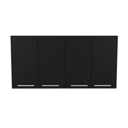 Gabinete Superior Ameralto, Wengue, con espacio para almacenar objetos incluye locero (vista 5)