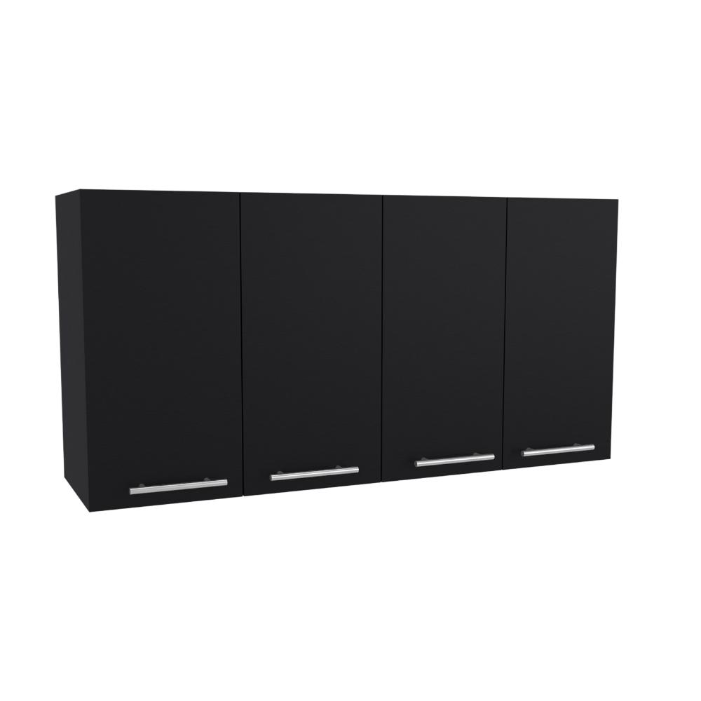 Gabinete Superior Ameralto, Wengue, con espacio para almacenar objetos incluye locero (vista 6)