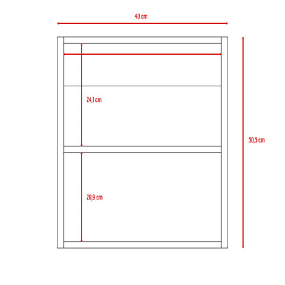 Botiquin Para Baño Lumo Con Espejo, Wengue