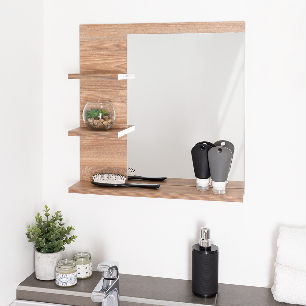 Botiquin de Baño Baume, Café Claro, Ideal Para Almacenar Objetos