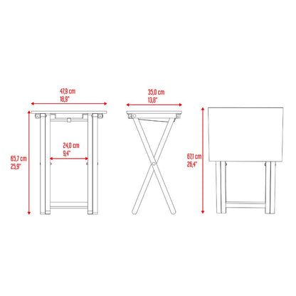 Mesa Plegable, Cafe Claro