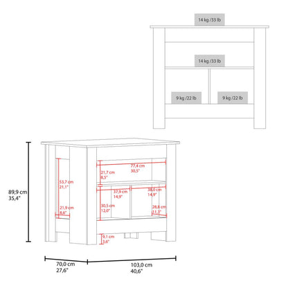 Isla De Cocina Arlet Dos Puertas Fm, Cartagena Wengue