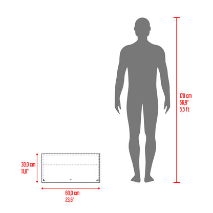 Combo Closet H-200 Siete Puertas, Almacenamiento, Optimizacion, Colgado, Color Blanco