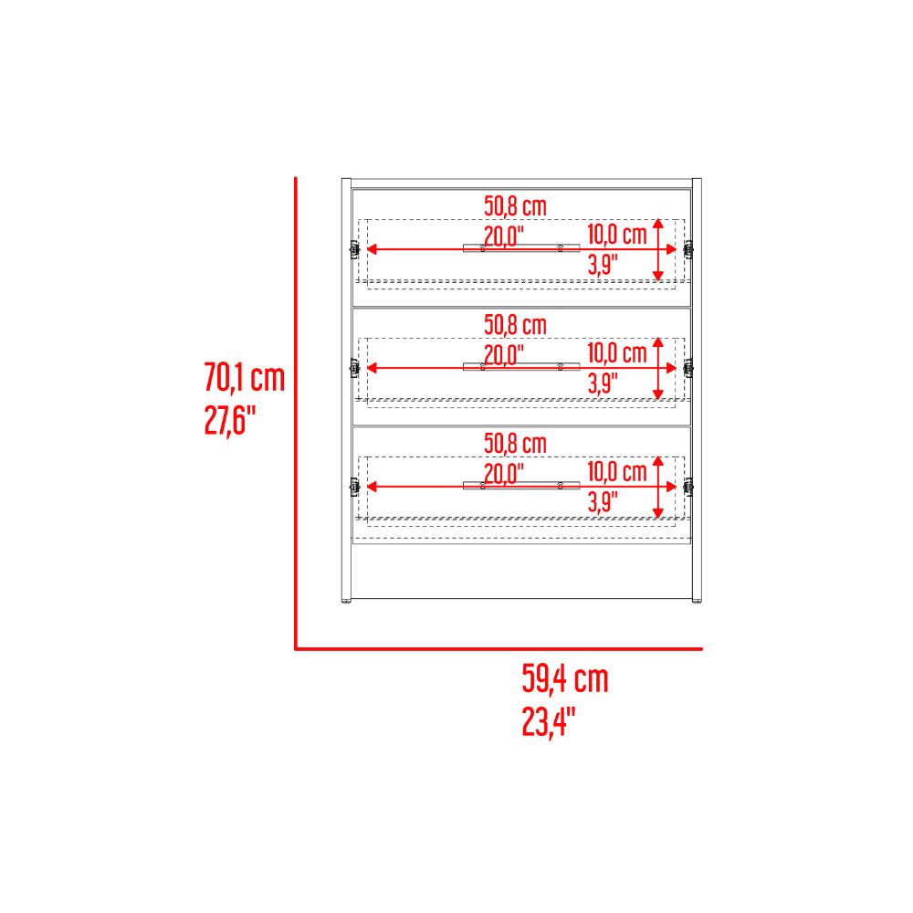 Combo para Habitación Sofi, Fresno Europeo y Blanco, incluye Closet -Organizador y Mesa de Noche