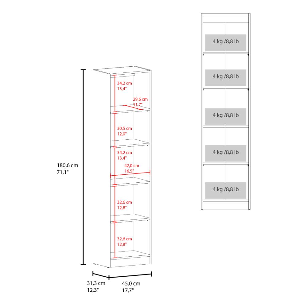 Estante Vitrina E6 Home E Una Puerta (vista 9)