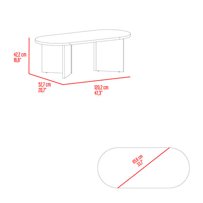 Mesa De Centro Ted, Fresno Europeo