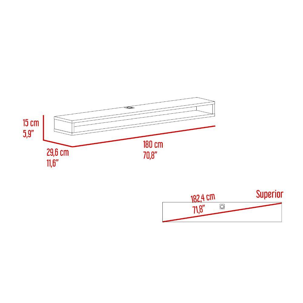 Panel Tv 75" Luft, Color Fresno