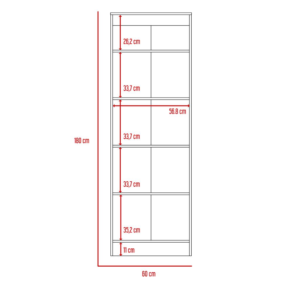 Estante Organizador Wc Dos Puertas Fm 010B, Blanco