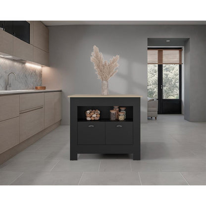 Isla De Cocina Arlet Dos Puertas Fm, Cartagena Wengue