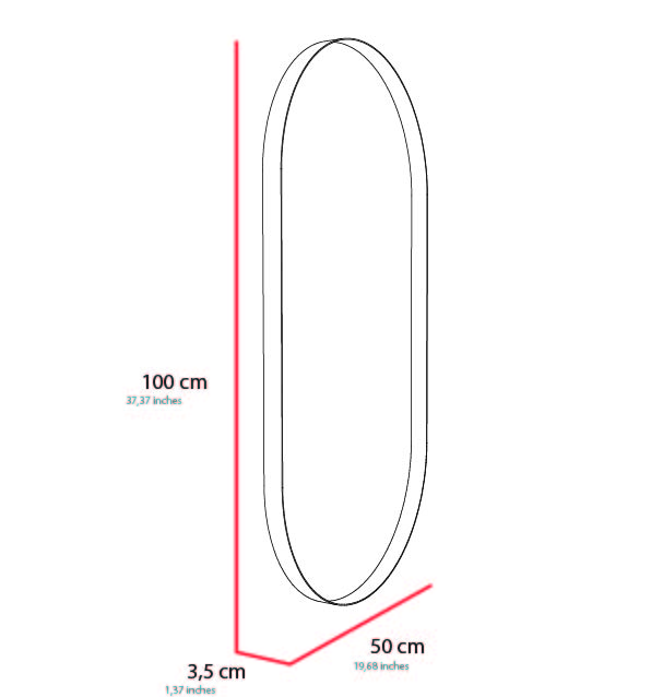 Espejo Lukman Rectangular