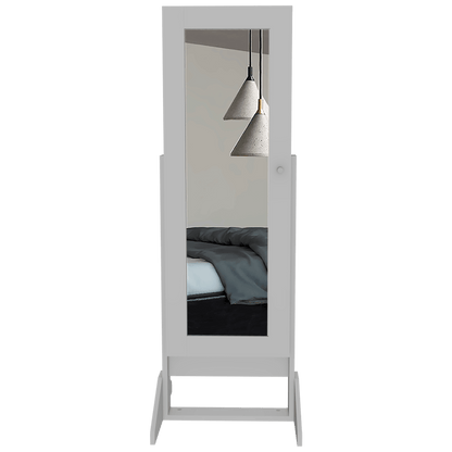 Joyero Prisma Pausini color Blanco para Habitación.