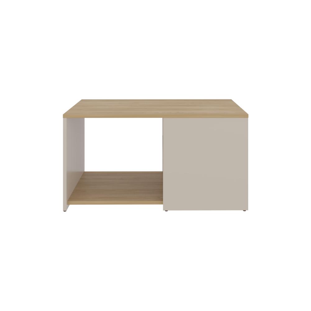 Mesa de Centro Ade, Capri y Fresno Europeo, con espacio para objetos decorativos