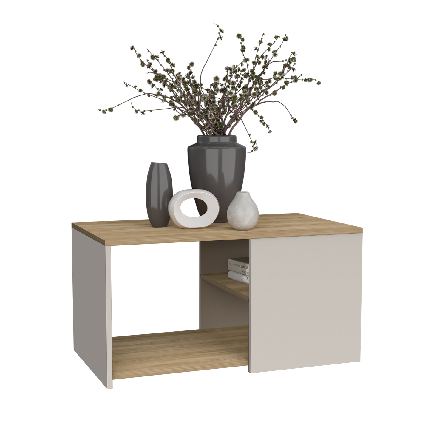 Mesa De Centro Adel, Capri Y Fresno Europeo