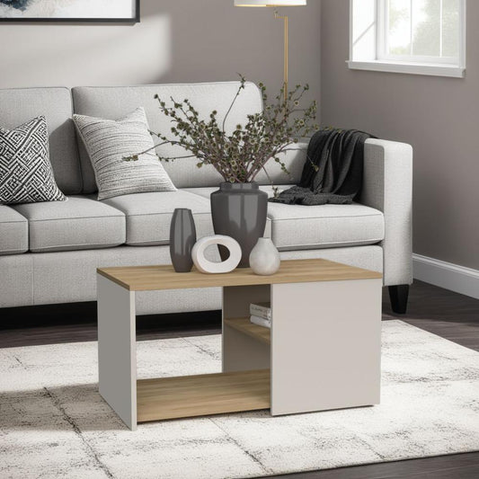 Mesa De Centro Adel, Capri Y Fresno Europeo