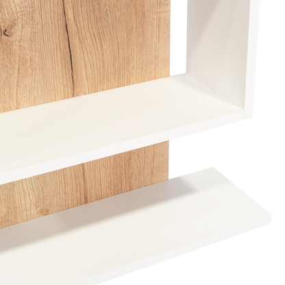 Mueble Organizador Baño Massana, Duna Y Blanco