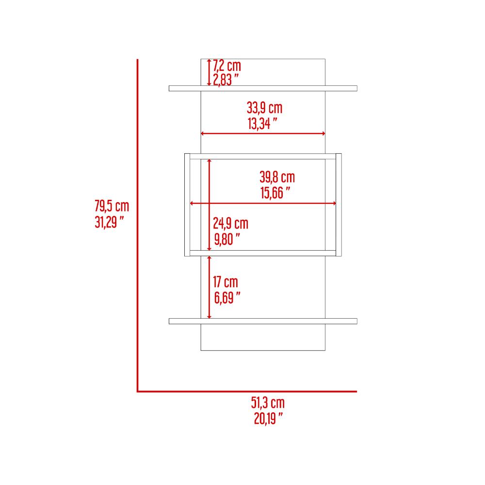 Mueble Organizador Baño Massana, Duna Y Blanco