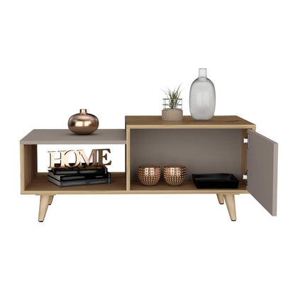 Mesa de Centro Trueno, Café Claro y Cocoa, con Amplio Espacio Ideal Para Ubicar Decoraciones (vista 6)