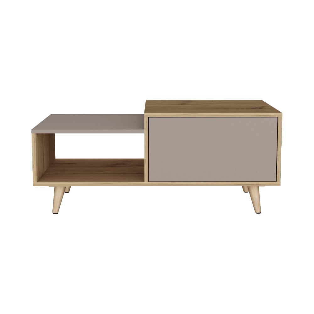 Mesa de Centro Trueno, Café Claro y Cocoa, con Amplio Espacio Ideal Para Ubicar Decoraciones (vista 14)
