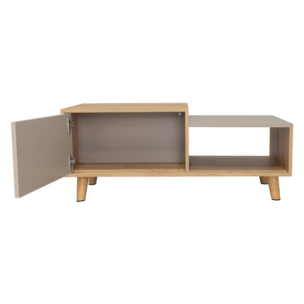 Mesa de Centro Trueno, Café Claro y Cocoa, con Amplio Espacio Ideal Para Ubicar Decoraciones (vista 12)