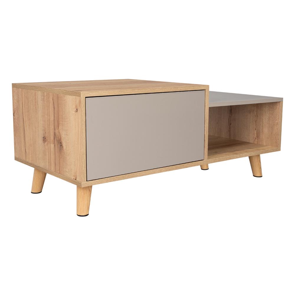 Mesa de Centro Trueno, Café Claro y Cocoa, con Amplio Espacio Ideal Para Ubicar Decoraciones (vista 9)
