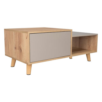 Mesa de Centro Trueno, Café Claro y Cocoa, con Amplio Espacio Ideal Para Ubicar Decoraciones (vista 9)