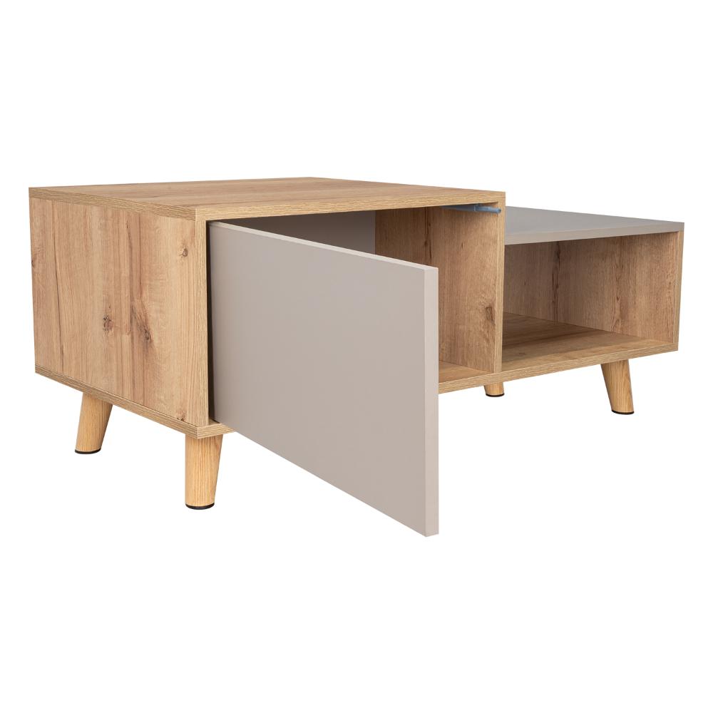 Mesa de Centro Trueno, Café Claro y Cocoa, con Amplio Espacio Ideal Para Ubicar Decoraciones (vista 10)