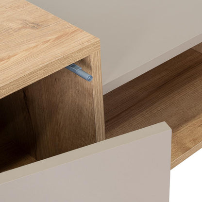Mesa de Centro Trueno, Café Claro y Cocoa, con Amplio Espacio Ideal Para Ubicar Decoraciones (vista 15)