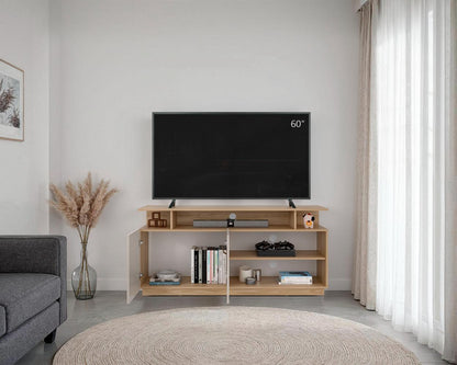 Rack Para Tv Hope , Fresno Europeo y Capri, con espacio para TV de 65" (vista 2)