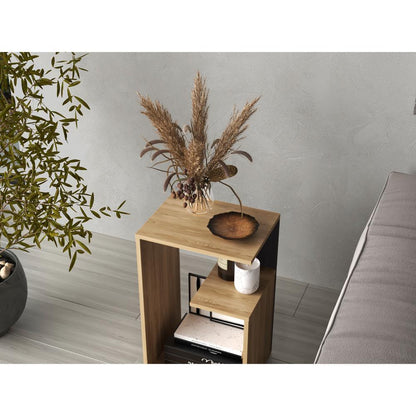 Mesa Lateral Everett, Color Fresno Y Wengue