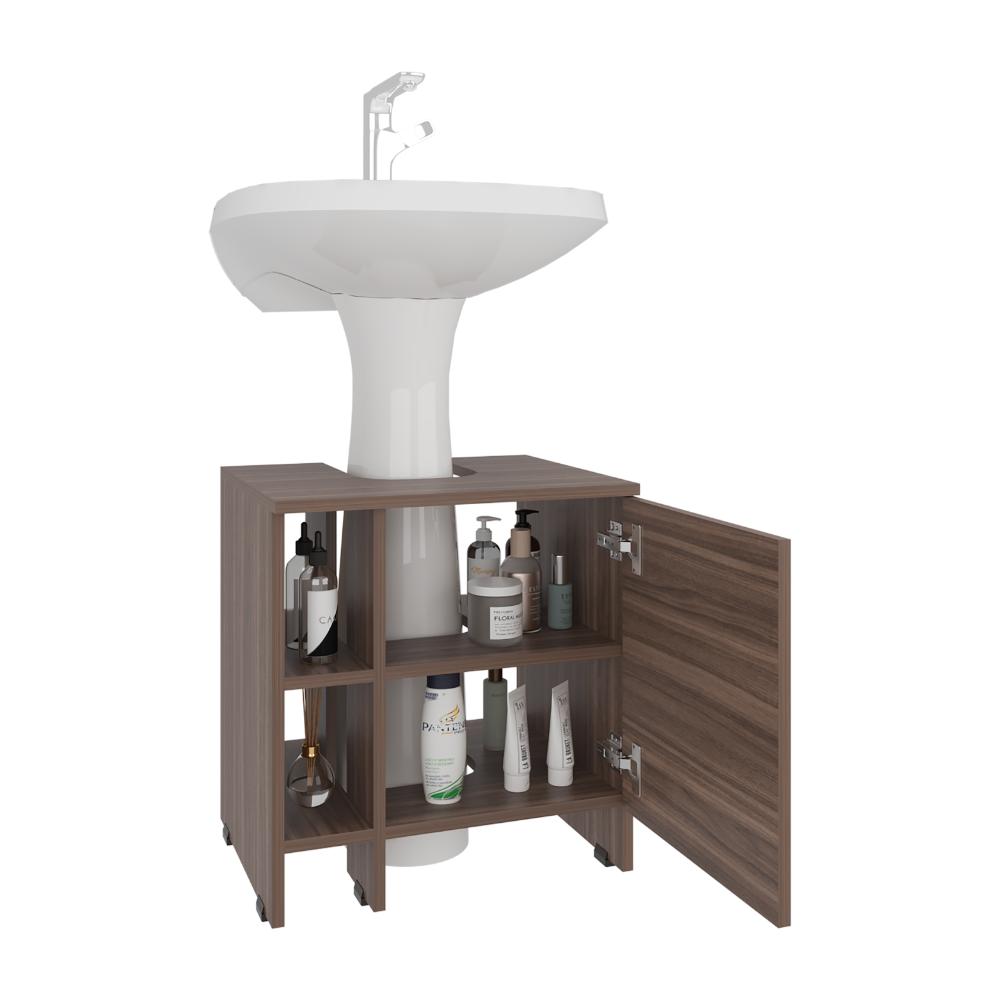 Optimizador Lavamanos Bath 47-A Una Puerta Fm, Avellana