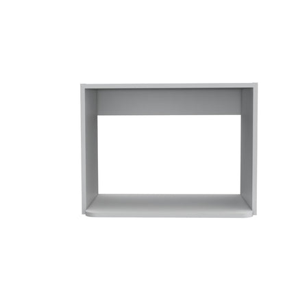 Mueble Auxiliar Lirio, Blanco Duqueza, con Espacio Para Microondas
