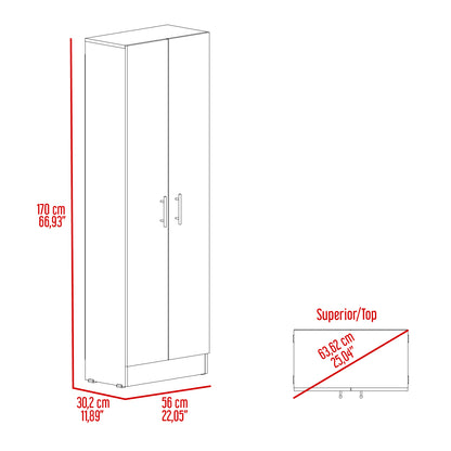 Mueble Despensa Multiusos Kitchen, Blanco