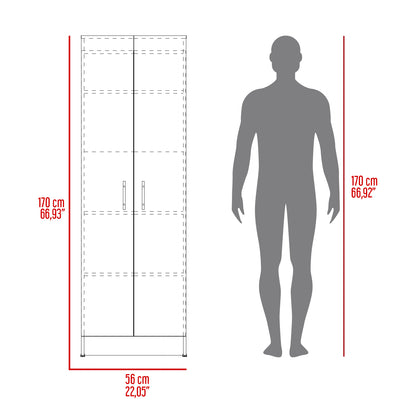 Mueble Despensa Multiusos Kitchen, Blanco