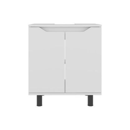 Mueble Para Lavamanos Marlo, Dos Puertas-  Blanco