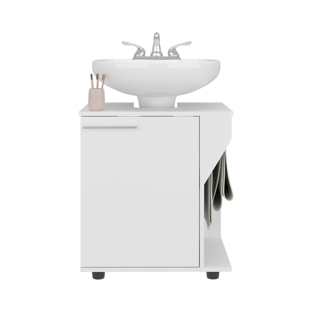 Mueble Para Lavamanos Phillips Con Una Puerta, Blanco