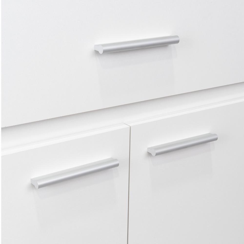 Mueble Microondas Fm Cuatro Puertas, Blanco