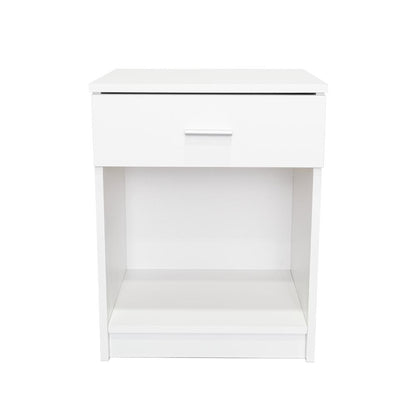 Velador Eco, Blanco , con Un Cajón Multiuso