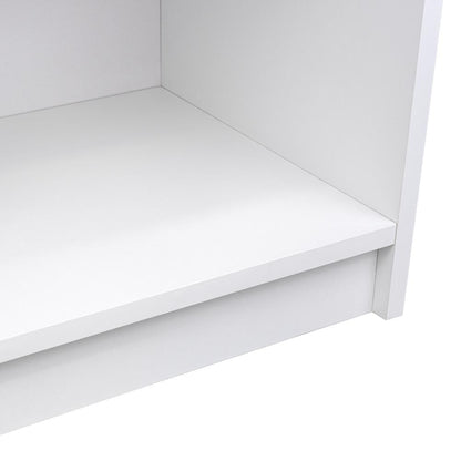 Velador Eco, Blanco , con Un Cajón Multiuso