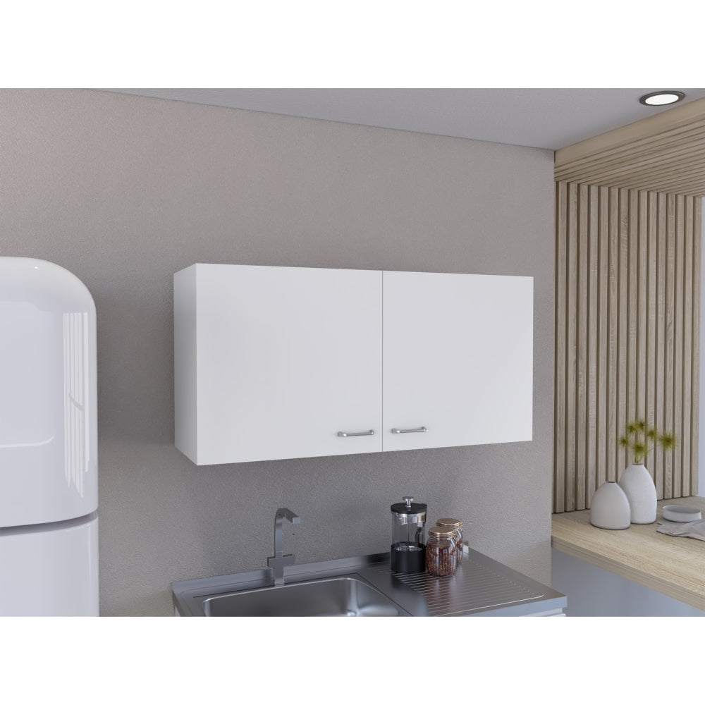 Mueble Superior Cocina Napoles 100 Cm, Blanco, con Gran Capacidad de Almacenamiento (vista 3)