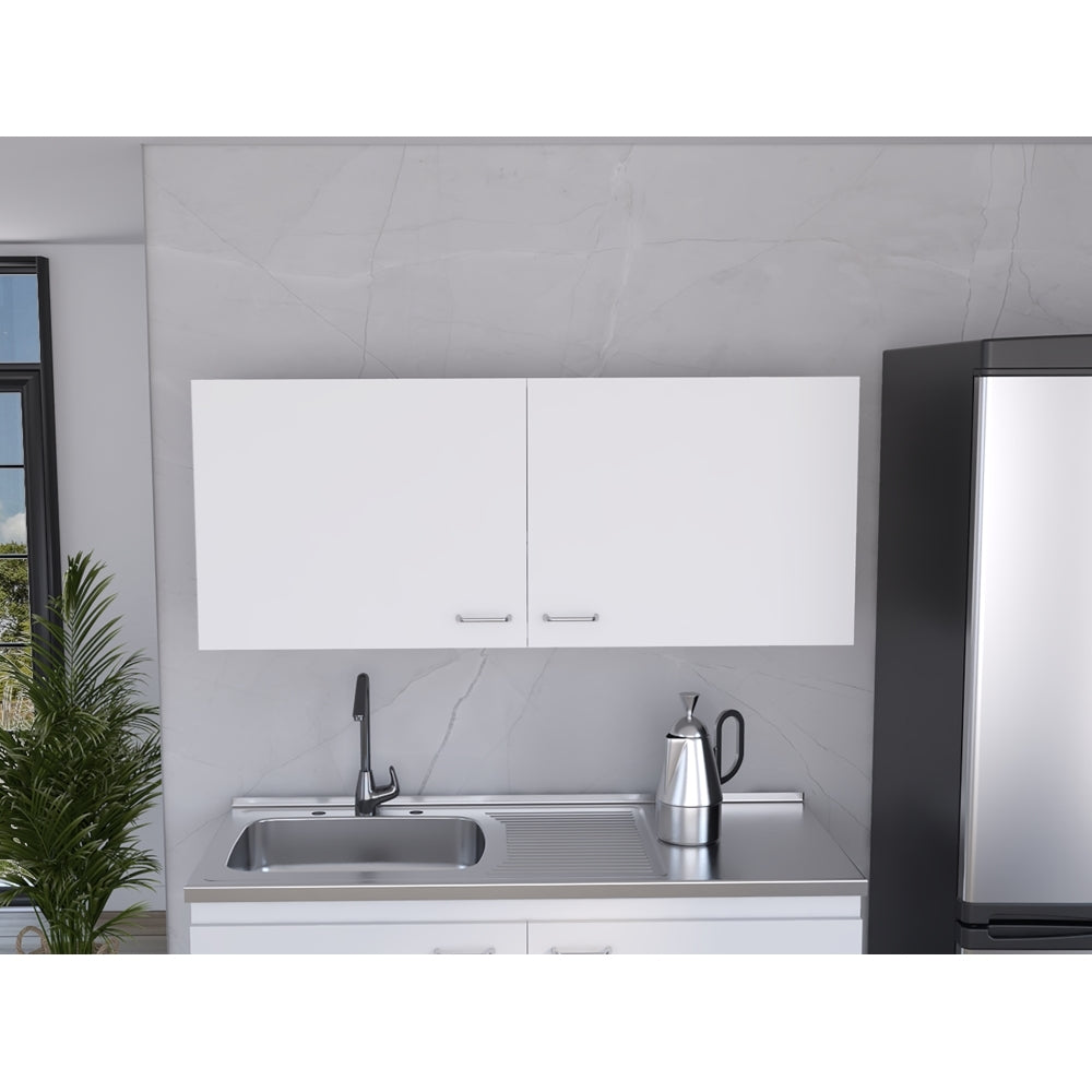 Mueble Superior Cocina Napoles 120 Cm, Blanco, con Gran Capacidad de Almacenamiento (vista 3)