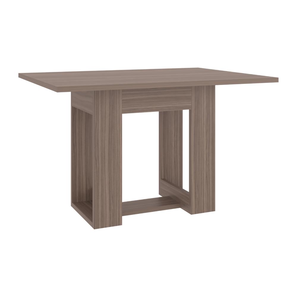 Mesa de Comedor Volterra, Avellana, con amplia superficie 120 (vista 5)